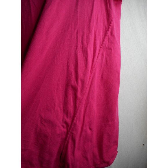 Roaman's Scoop Neck Swing tunic Tee Size 2x 26/28 Raspberry Pink - Picture 2 of 5